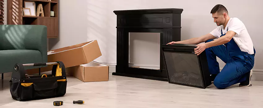 Old Rusted Metal Fireplace Repair And Replacement in Douglas, AZ